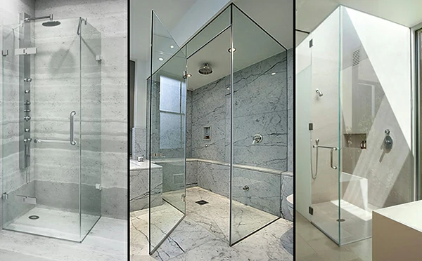 One benefits of frameless glass shower doors