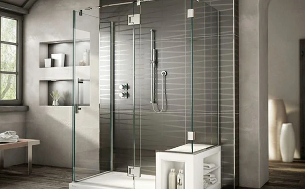 Good Light in Glass Shower