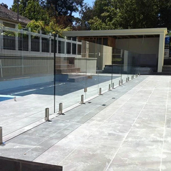 Frameless Glass Balustrade Spigots Application