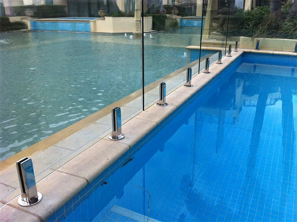 Glass Fence Spigot Application