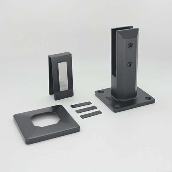 Glass Balustrade Black Spigots Package