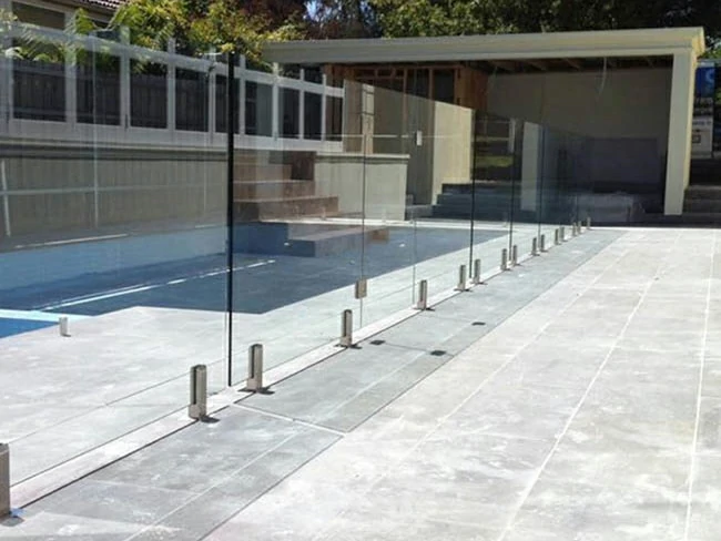 Glass Balustrade Spigots Application