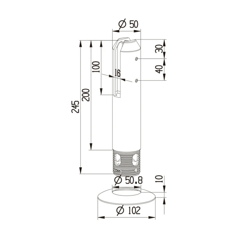 Glass Fencing Spigots Structure