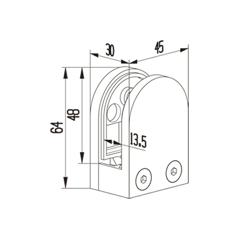 Clamp Glass Structure