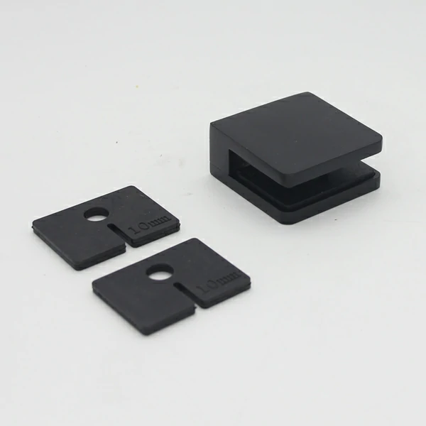 Stainless Steel Square Glass Clamp Package