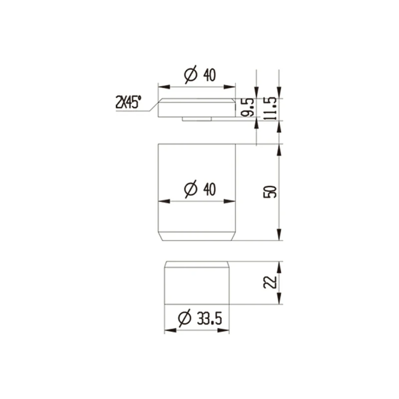 Glass Stand Offs Structure