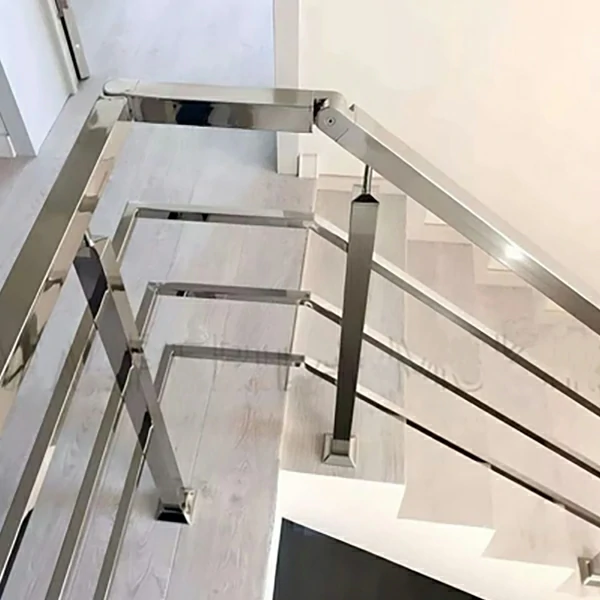 Adjustable Stair Handrail Connectors Application