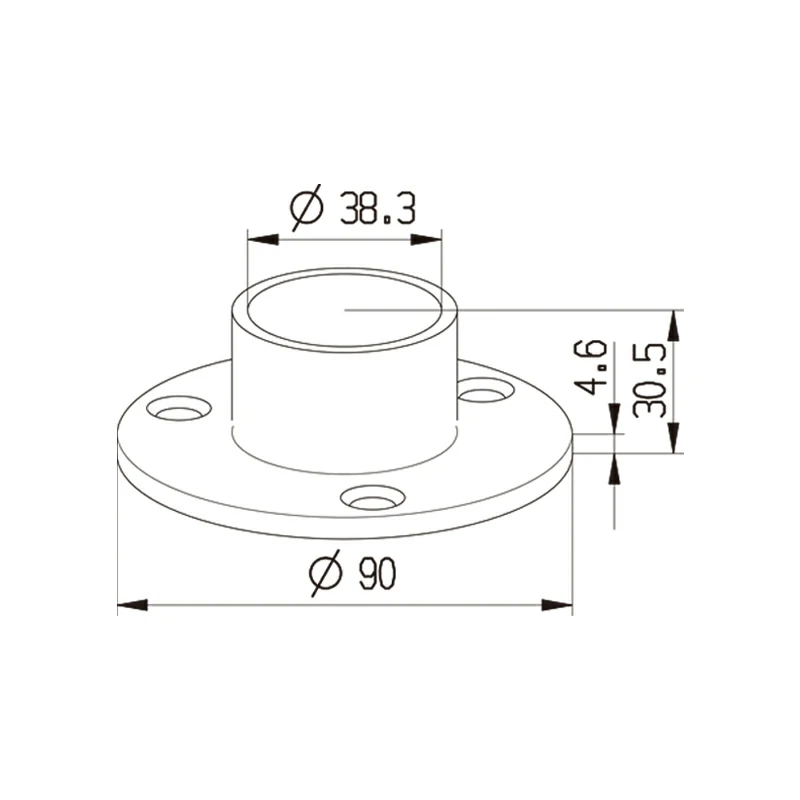 Handrail Base Structure