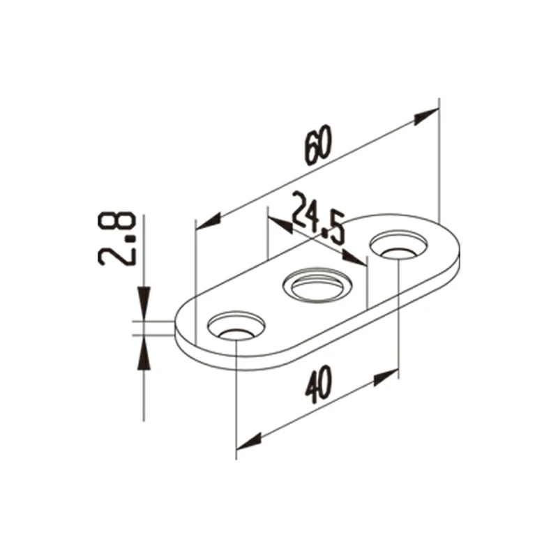 Flat Handrail Saddle Structure