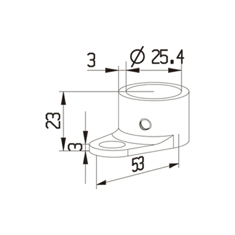 Round Wall Bracket Structure