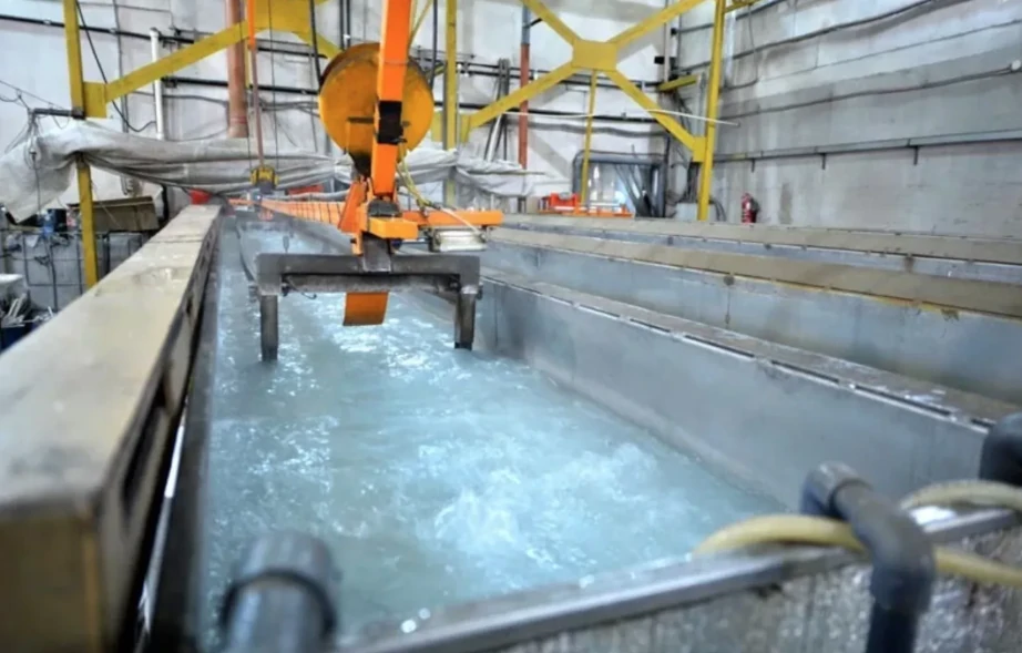 Powder spraying process implementation scenario