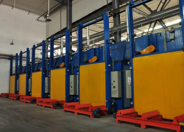Spraying equipment plant