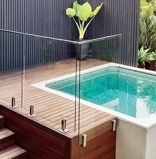 Custom installation of pool fencing