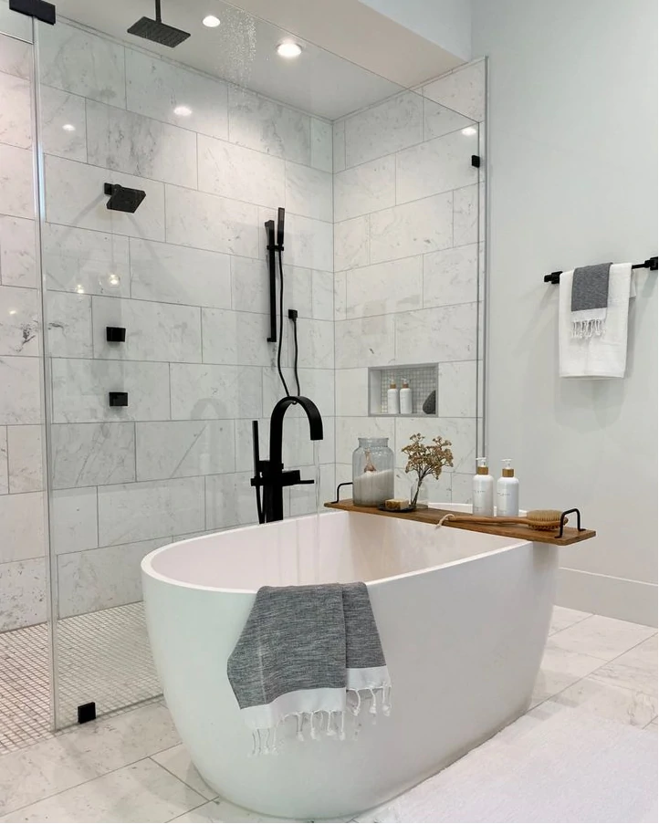 Bathroom hardware with 
Bathroom