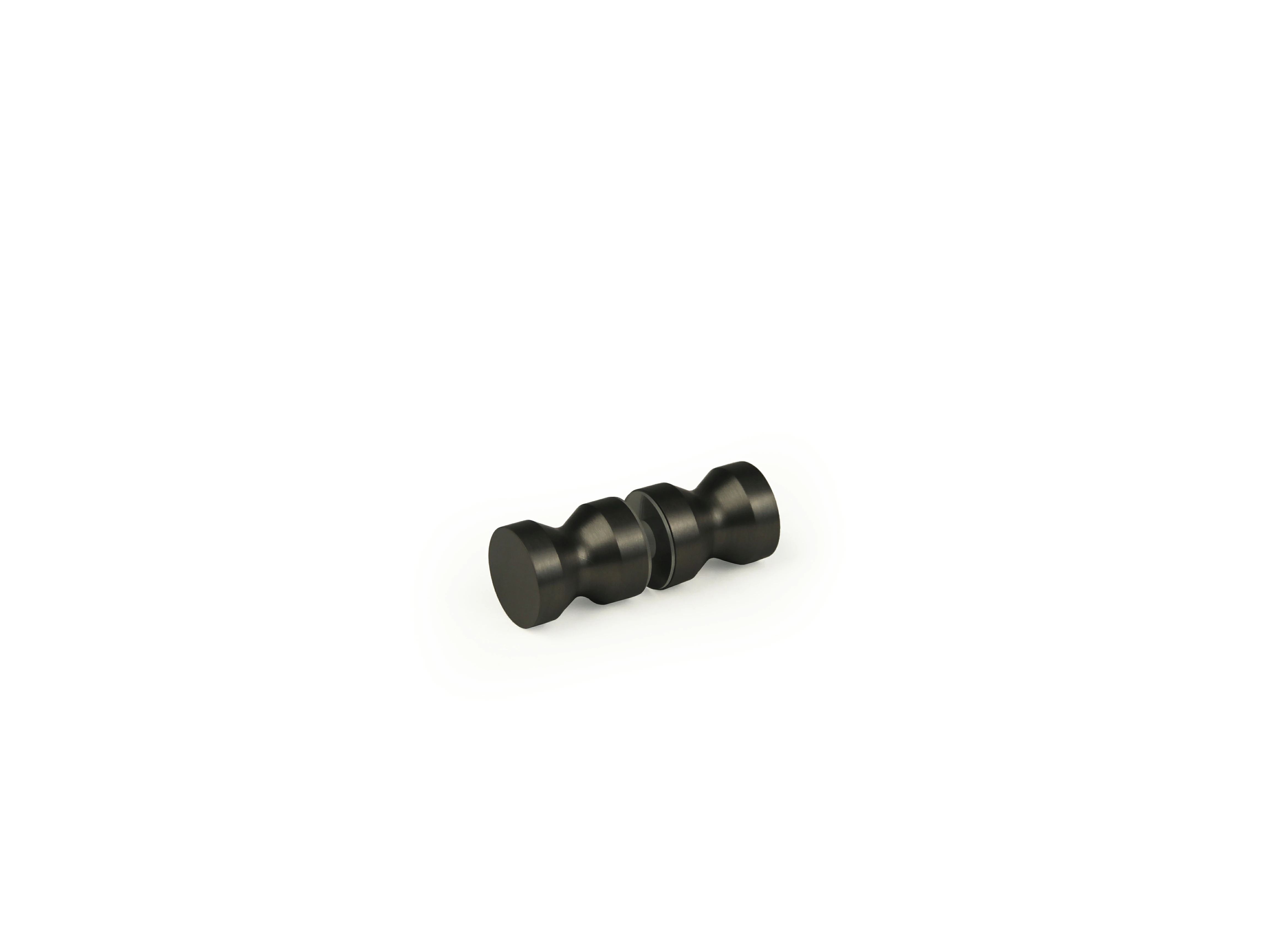 Black Back-to-Back Classic Shower Knob 25mm*30mm*30mm
