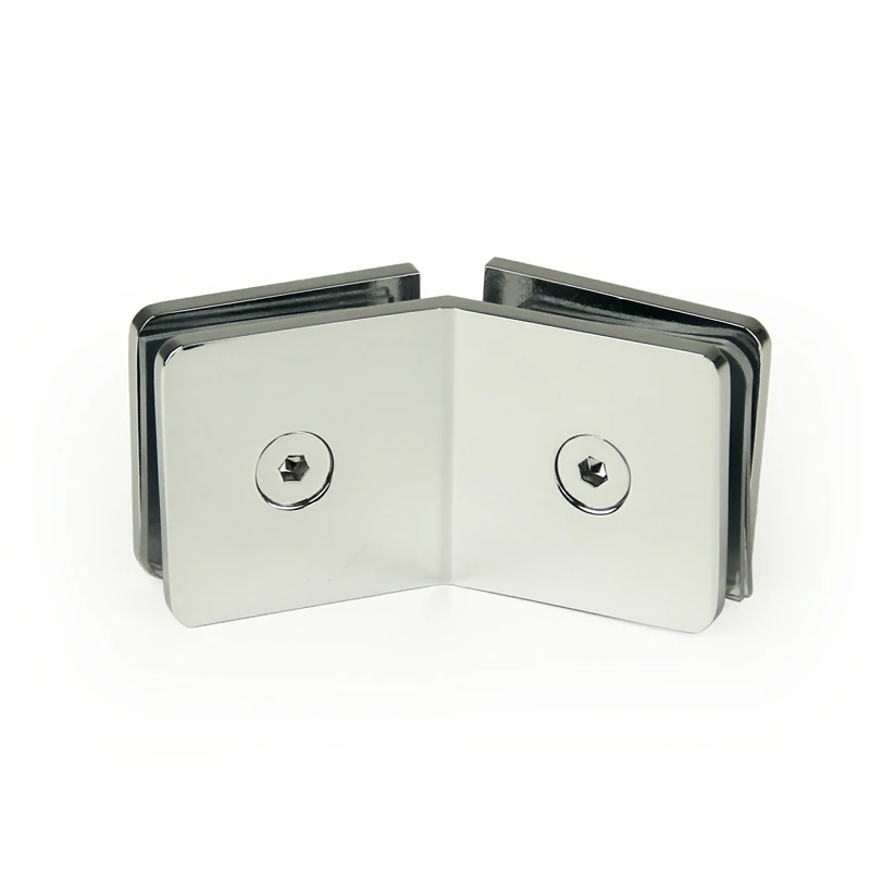 135° Glass to Glass Radius Corners Profile Glass Clamp