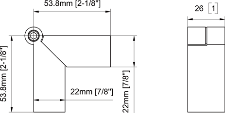 Adjustable Wall Mount Sleeve-Over Bracket Shower Glass Clamp For Use with Available for 3/8