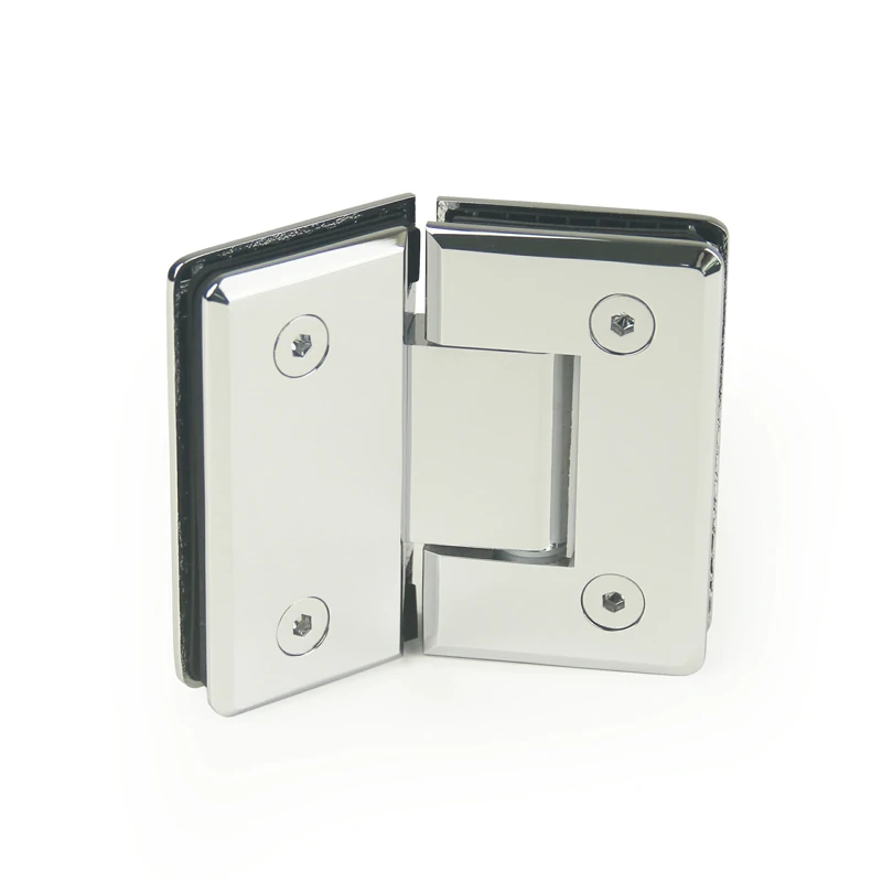 H1-Series Beveled Profile 135° Glass to Glass Shower Door Hinges