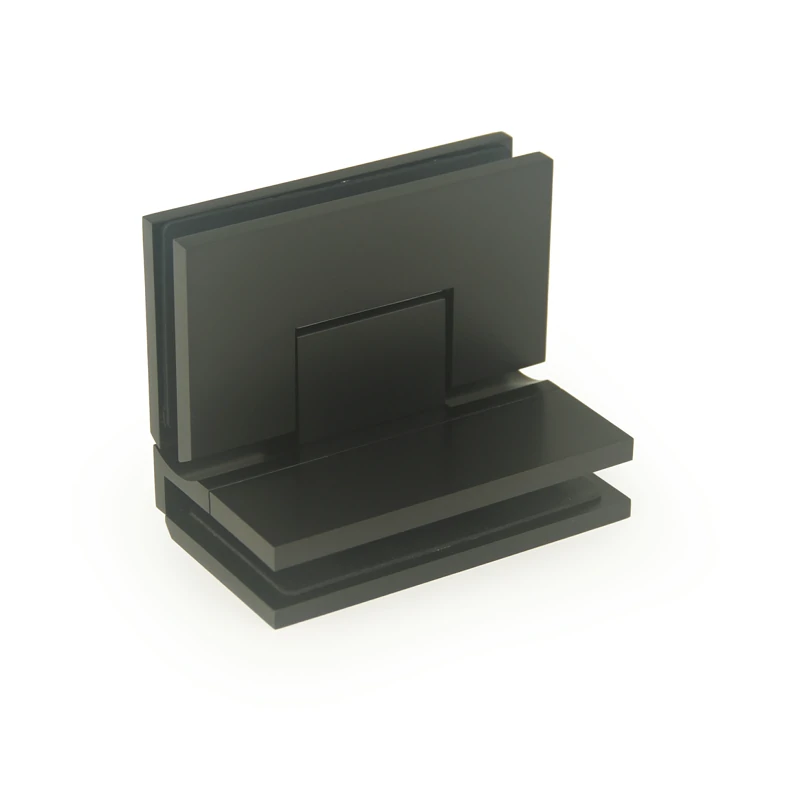 H10-Series Beveled Profile with Covers Square Profile 90°Glass to Glass Shower Door Hinges