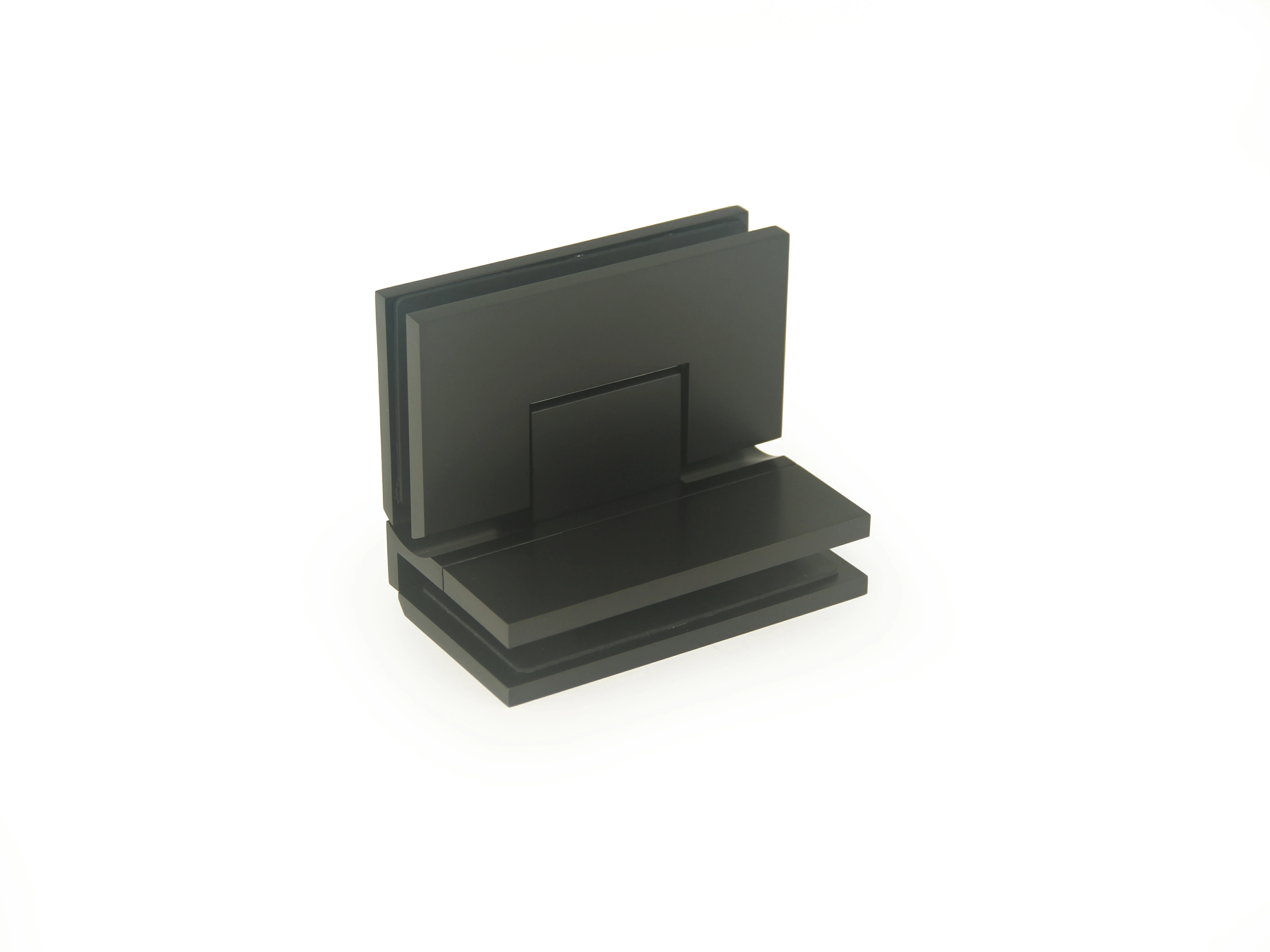 H10-Series Beveled Profile with Covers Square Profile 90°Glass to Glass Shower Door Hinges