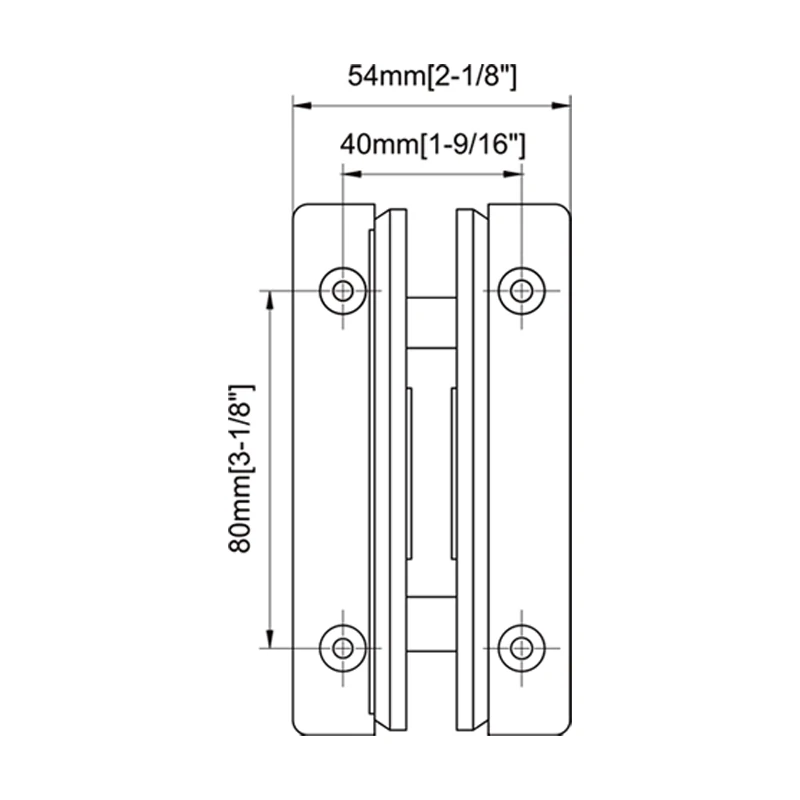 Black Adjustable Wall Mount