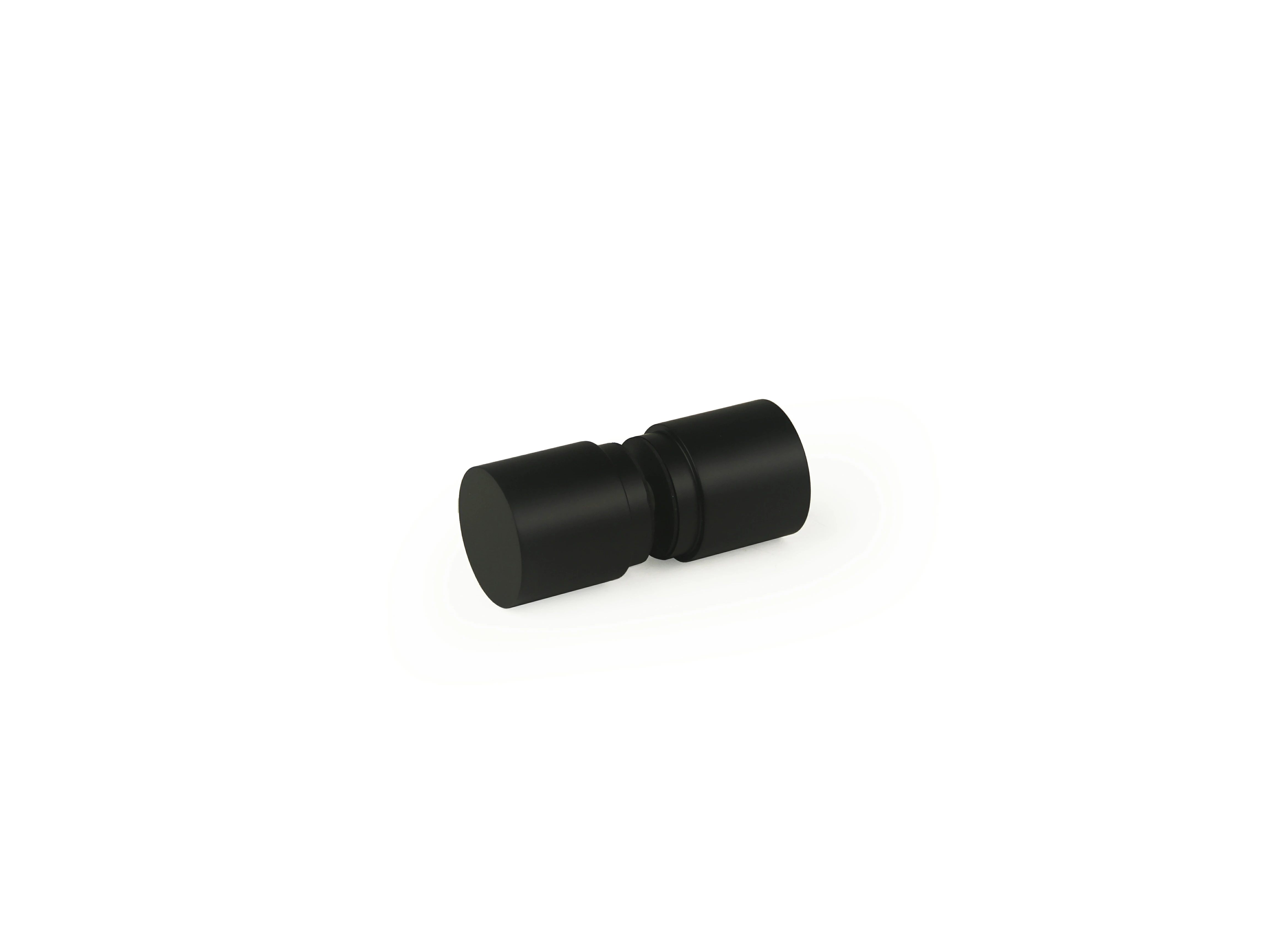 Black Back to Back Modern Shower Knobs 35mm*36mm