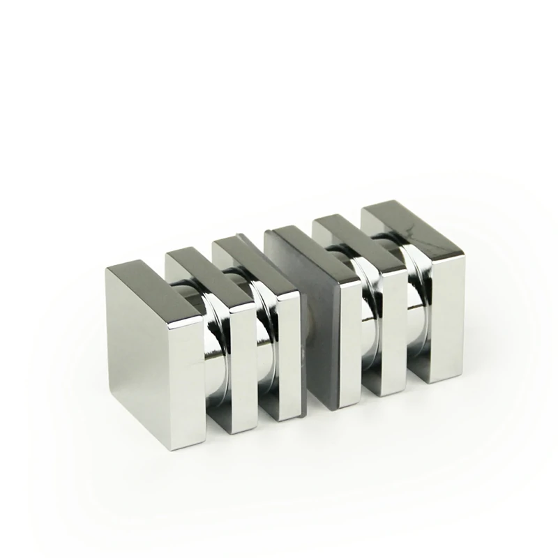Chrome Square Back to Back Style Shower Knob