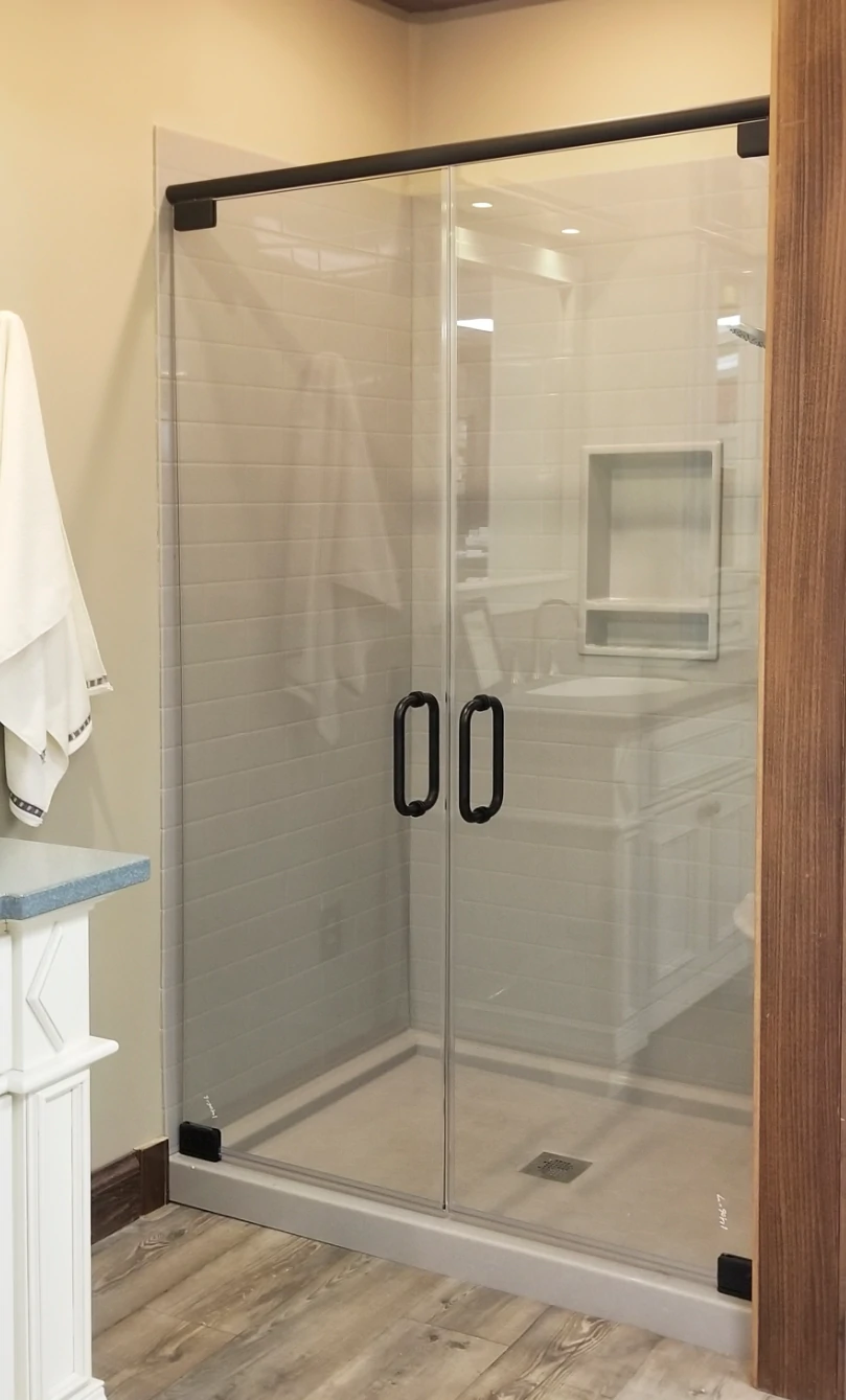 Frameless Shower Door Hinge Track Glass Hinge