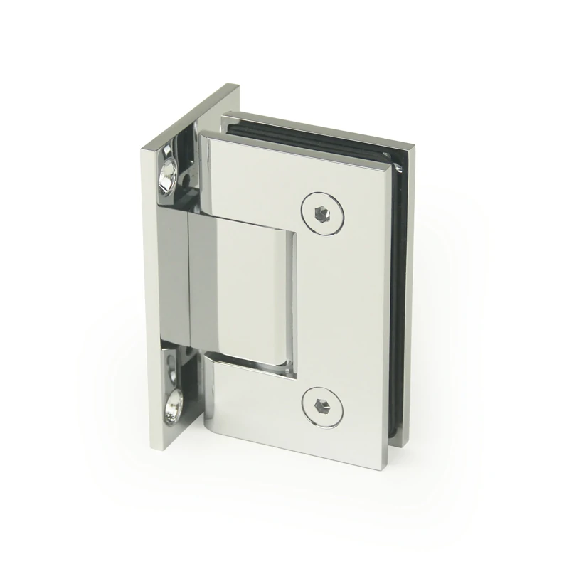 H1-Series Glass to Wall Square Profile Shower Door Hinges