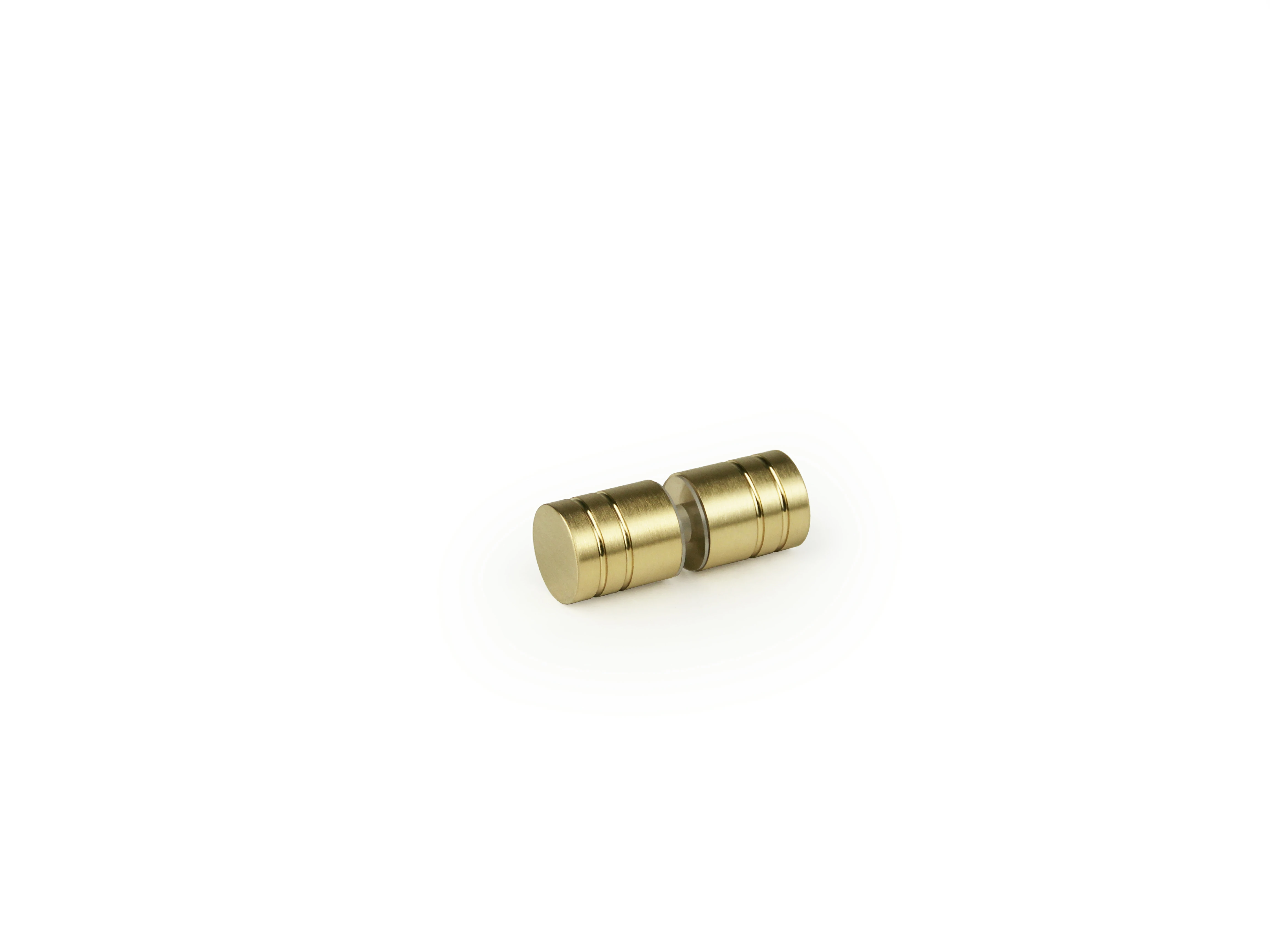 Gold Back to Back Round Shower Knob 25mm*28mm