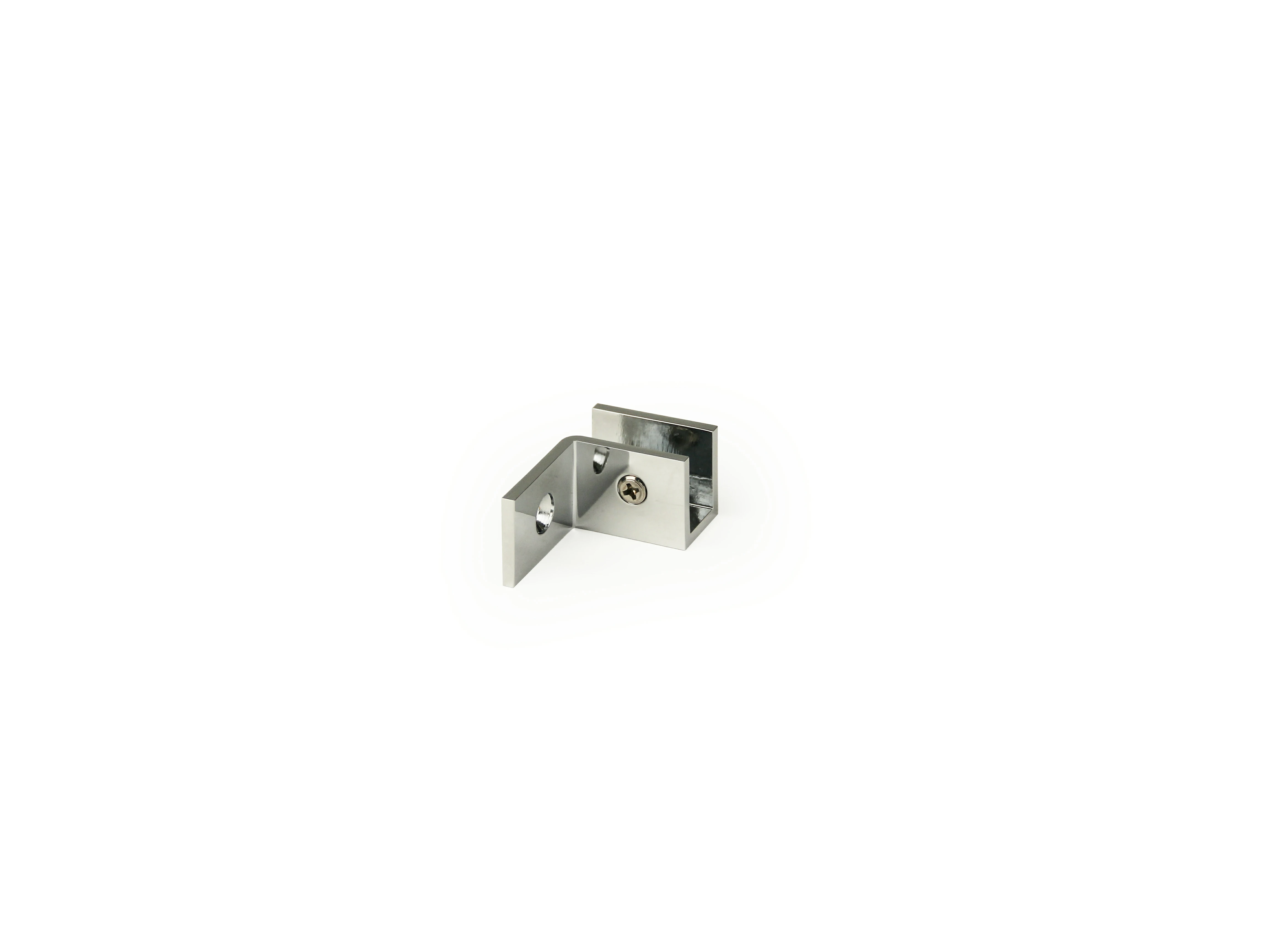 Left Wall Mount Sleeve-Over Bracket Shower Glass Clamp