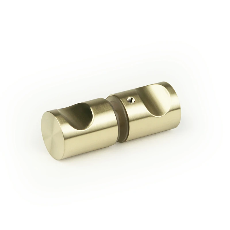 Gold Round Back to Back Finger Grip Shower Knob 28mm*34mm