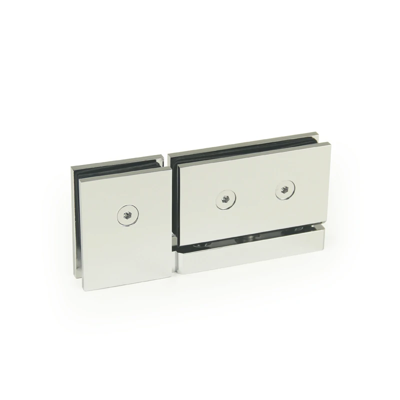 H8-Series Square 180° Pivot Shower Door Hinges