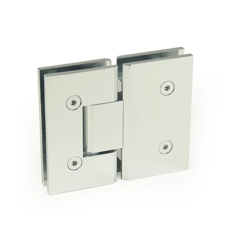 H10-Series Square Profile 180°Glass to Glass Shower Door Hinges