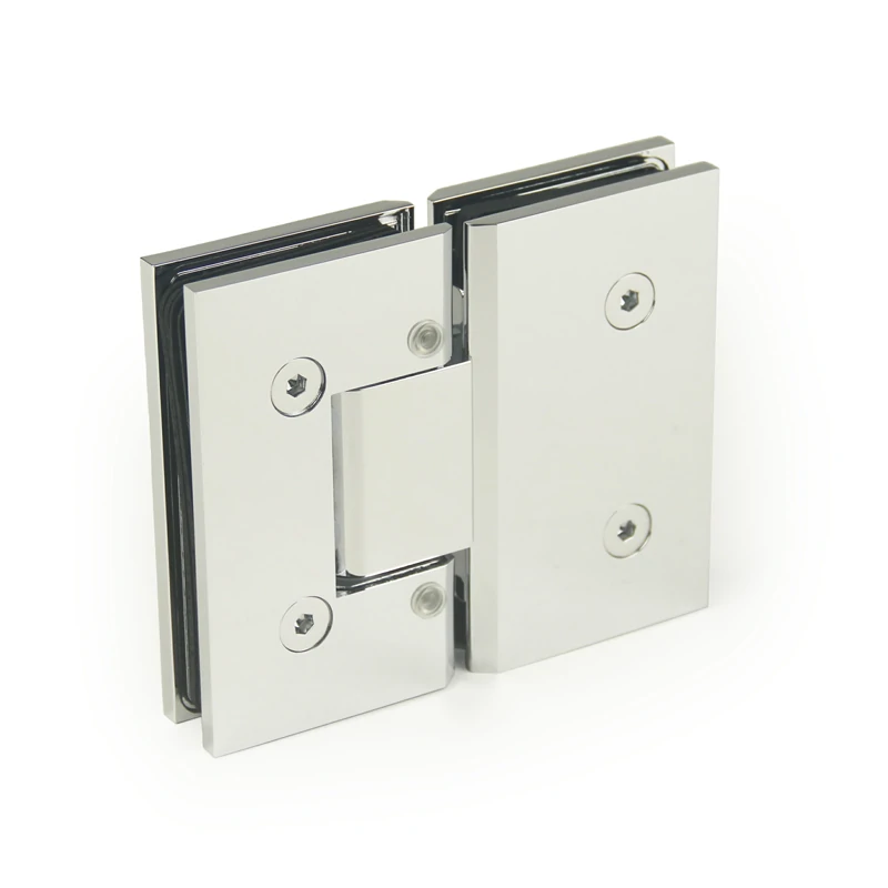 H10-Series Square Profile 180°Glass to Glass Shower Door Hinges
