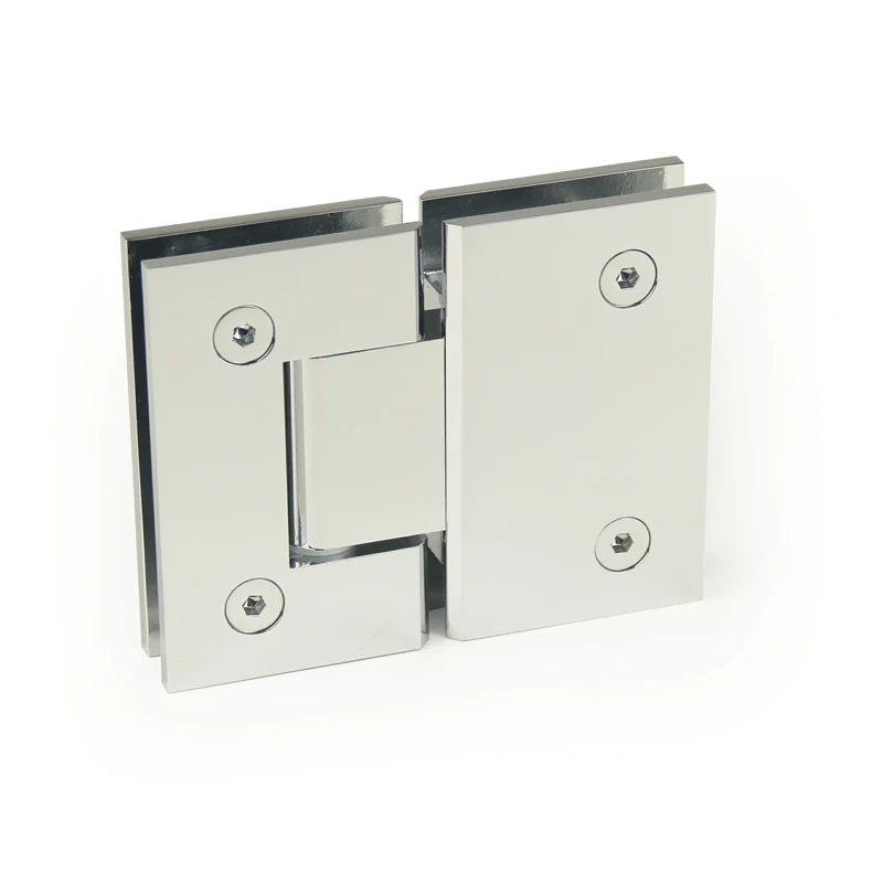H8-Series Square Profile 180°Glass to Glass Shower Door Hinges