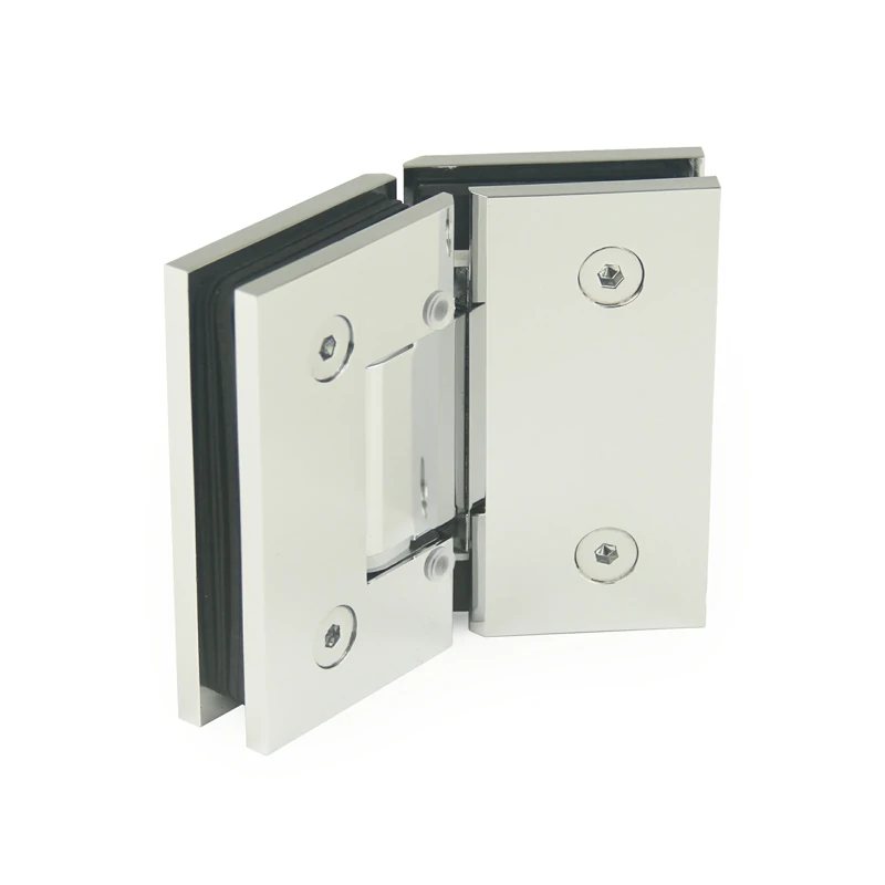 H30-Series Square Profile Glass to Glass 135° Shower Door Hinges