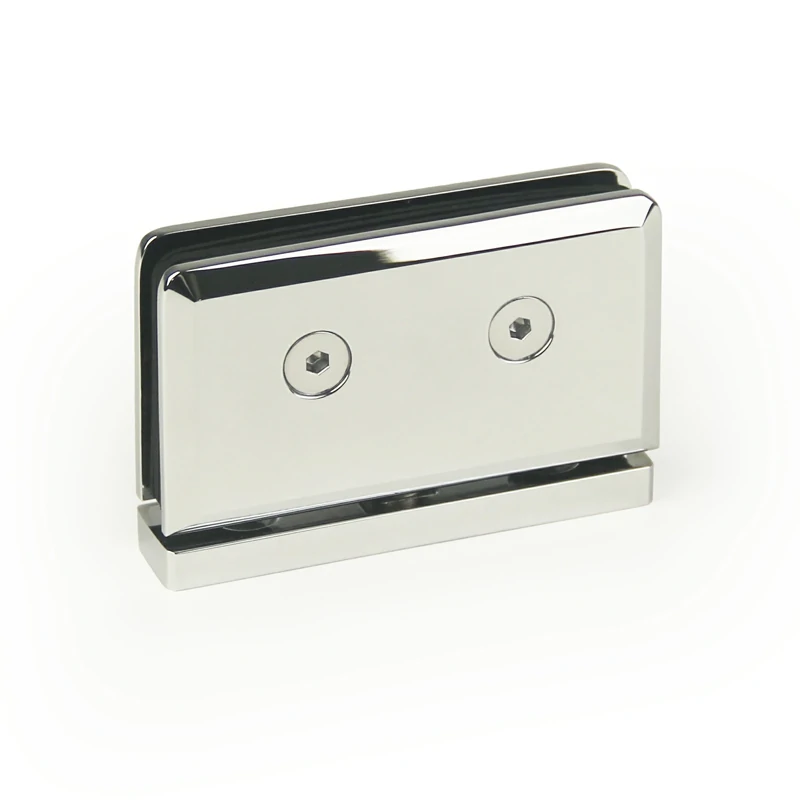 H4-Series Square Profile with Mesh Beveled Pivot Hinge Shower Door Hinges