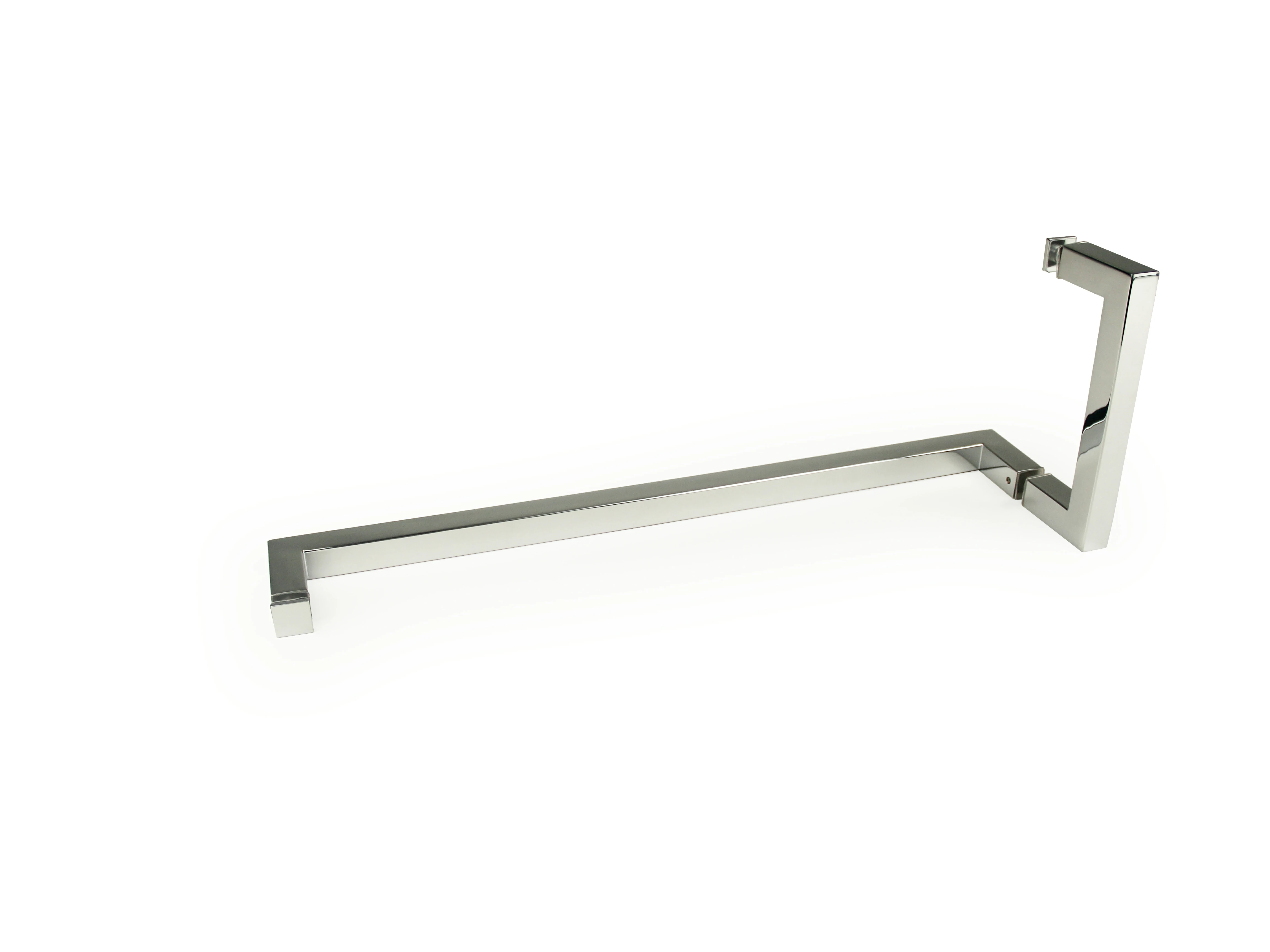 With Metal Washers Square Profile Pull & Towel Bar Combo 20*20*6/8*18/24