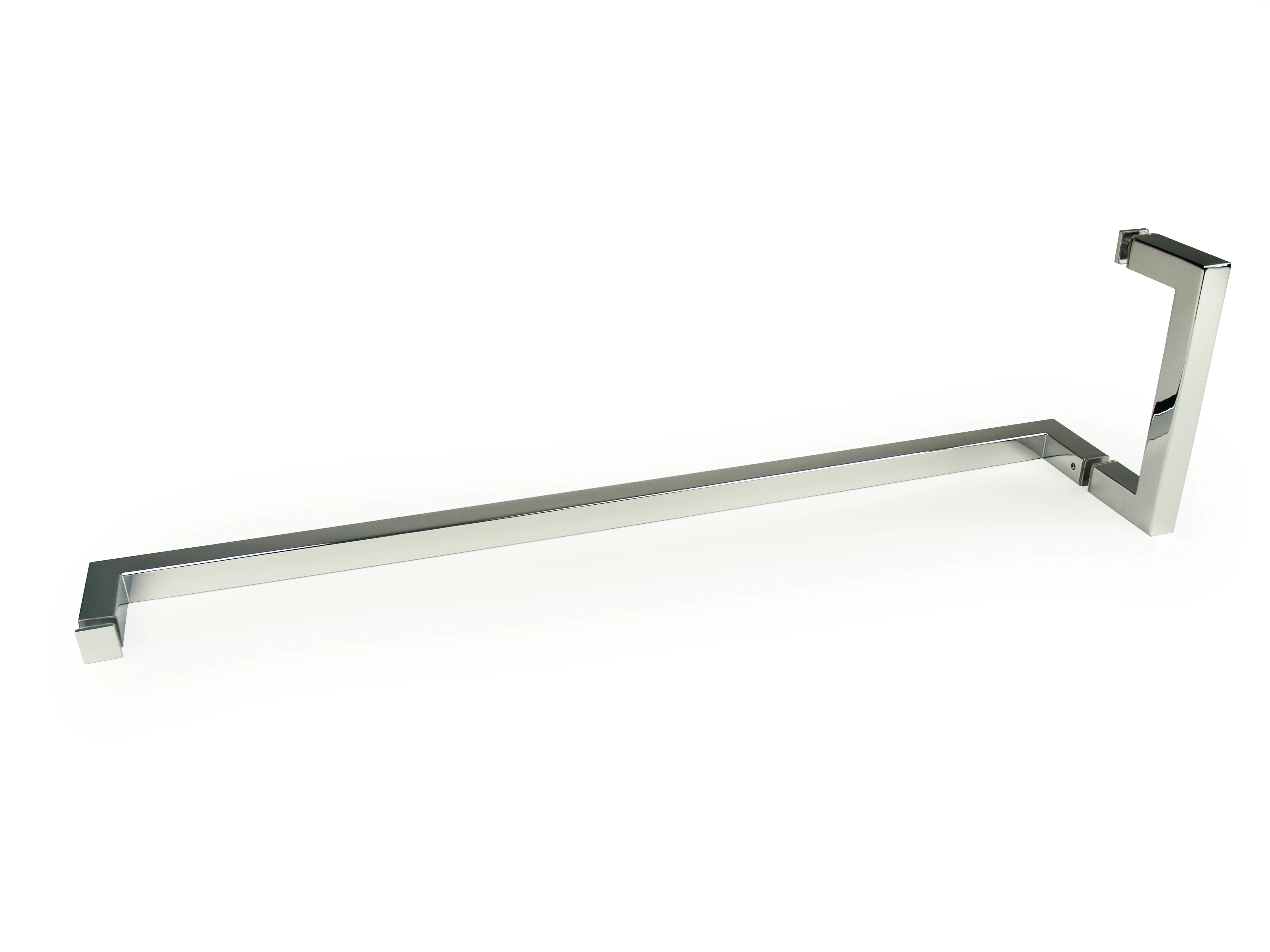 With Metal Washers Square Profile Pull & Towel Bar Combo FCD-20x20x6x24