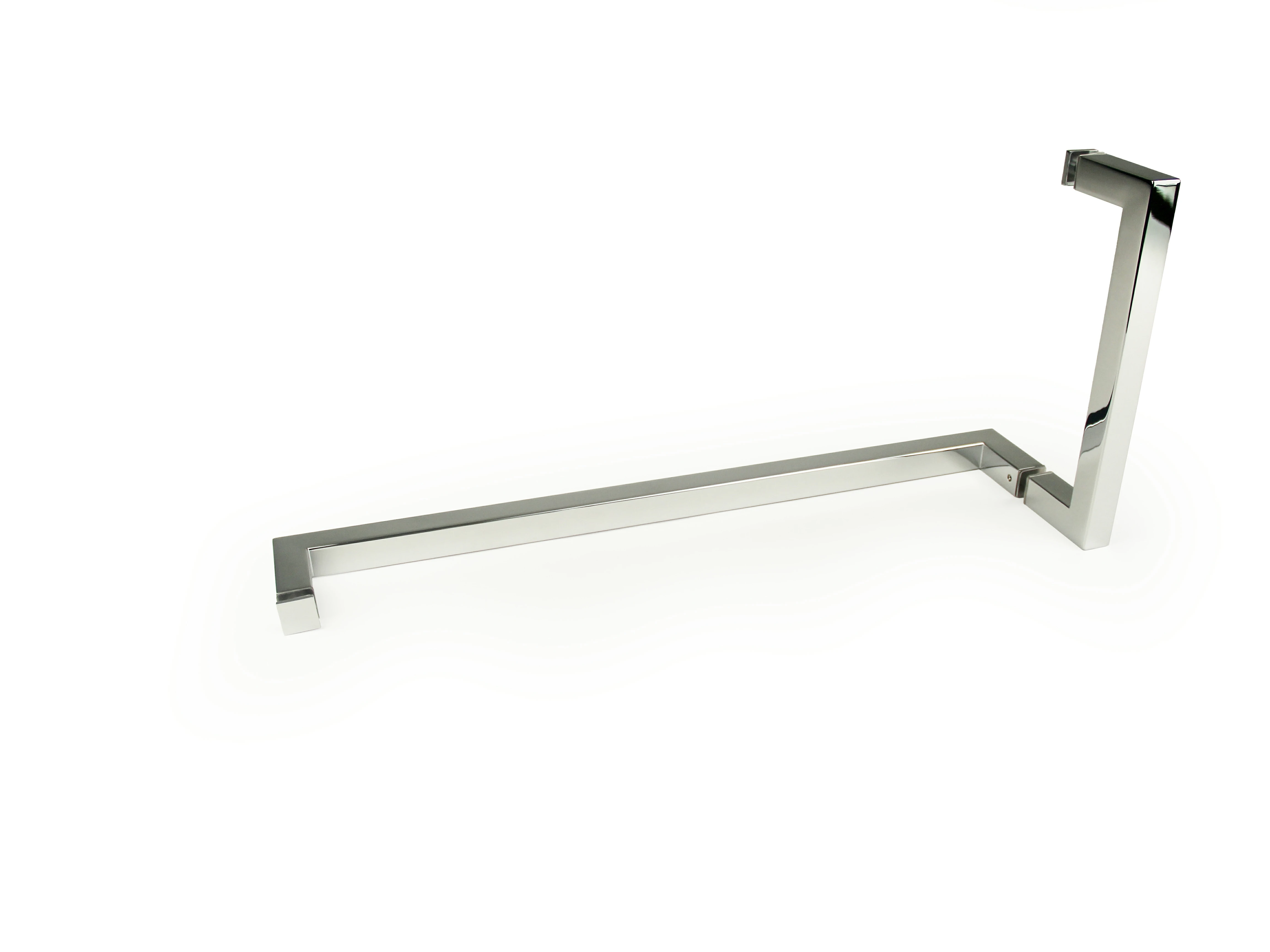 With Metal Washers Square Profile Pull & Towel Bar Combo FCD-20x20x8x18