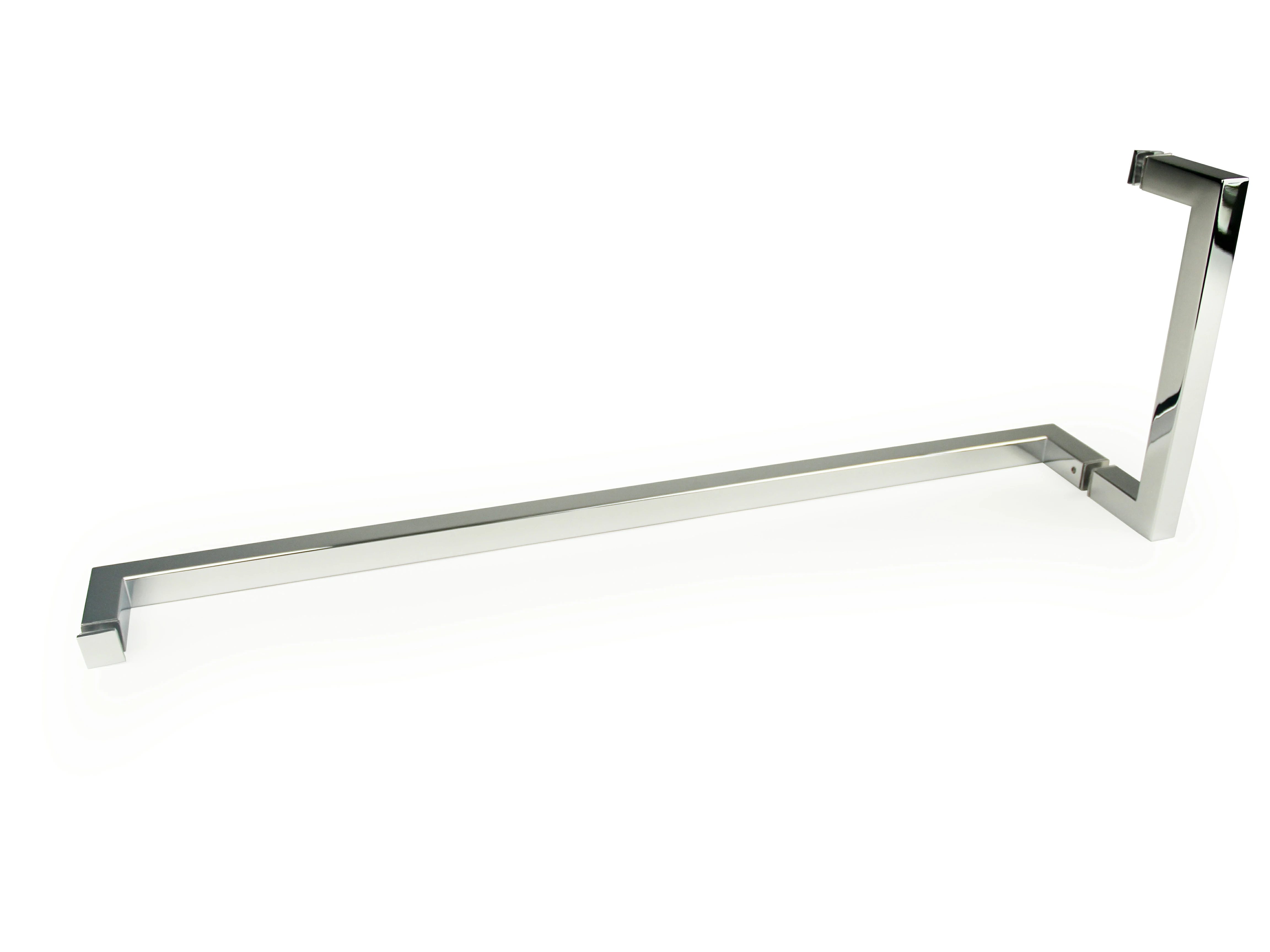 With Metal Washers Square Profile Pull & Towel Bar Combo FCD-20x20x8x24