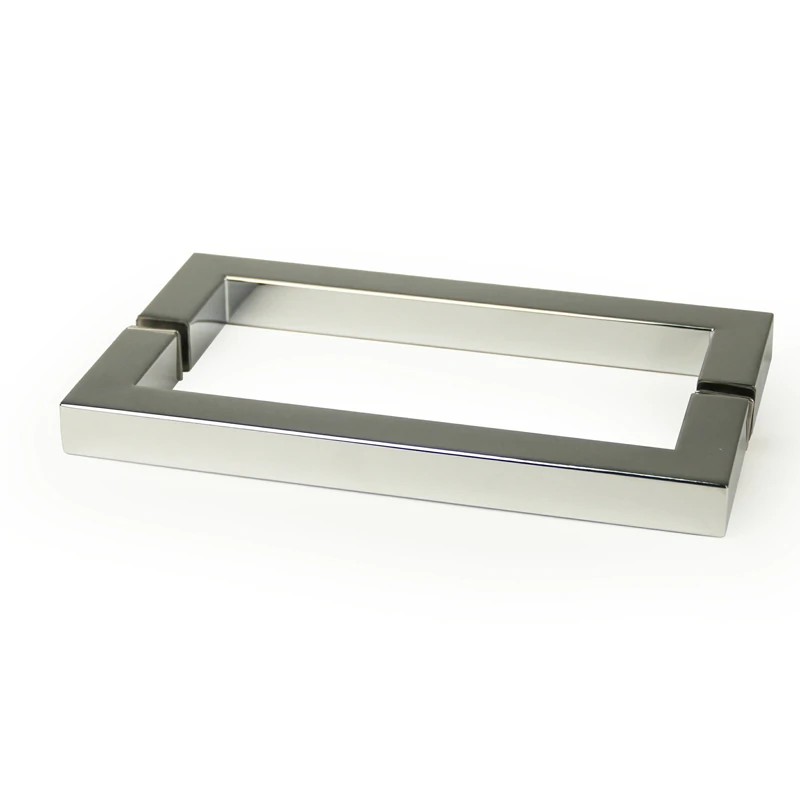 with mitered corners back-to-back tubular style towel bars FS-20x20x8