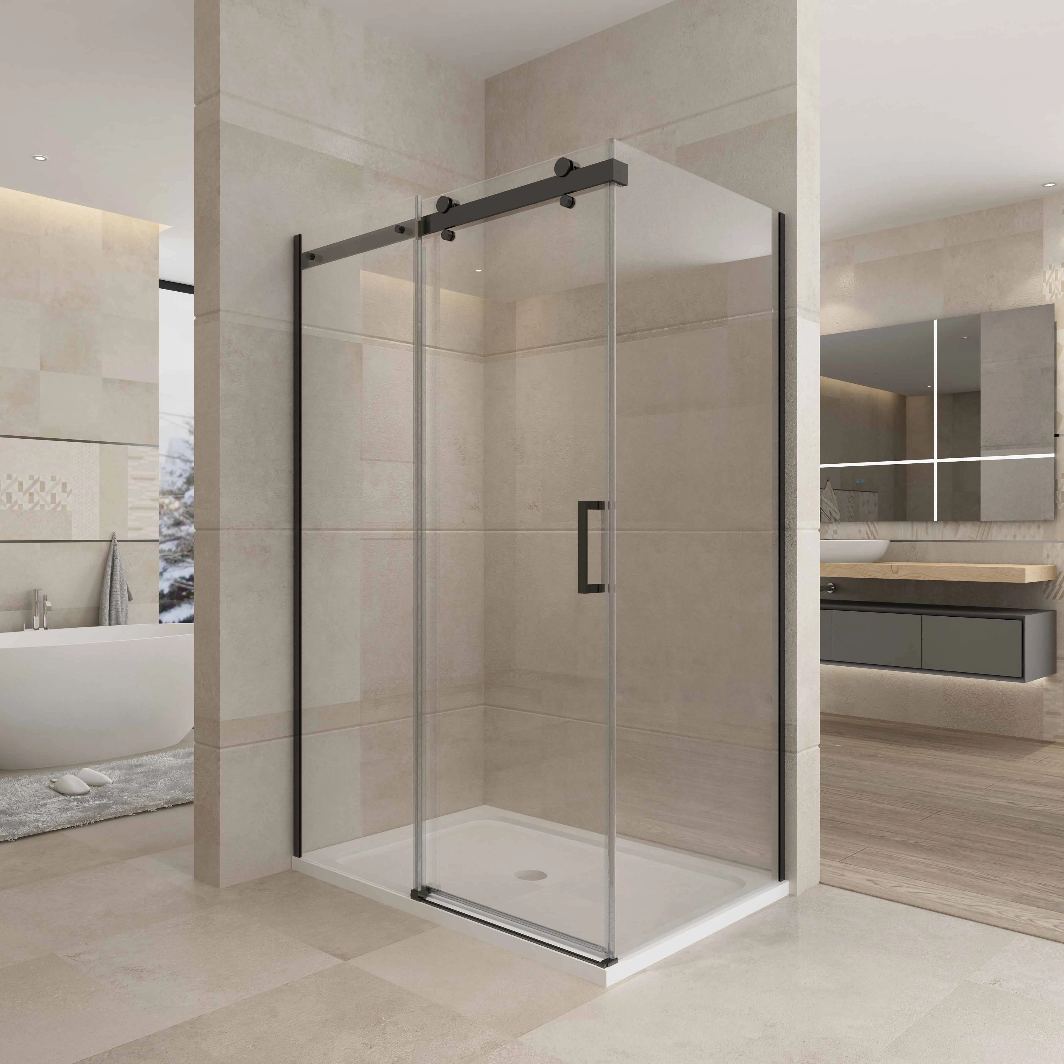 Sliding Shower Door System: A Comprehensive Analysis of SD43/SD44 Dual Series, Adapting to Different Bathroom Space Needs