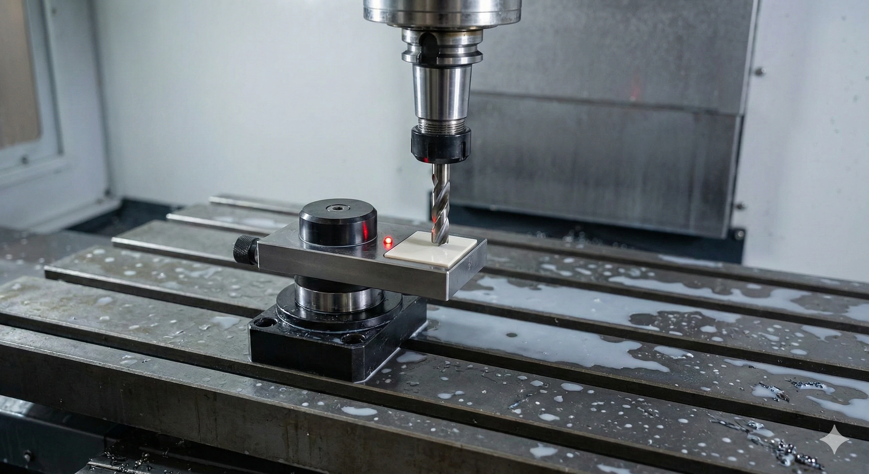 Custom drilling process for OEM glass railing hardware