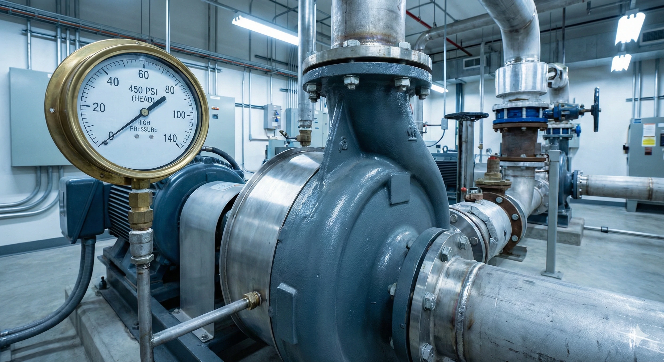 Pompe industrielle haute pression pour applications exigeantes de gestion des fluides