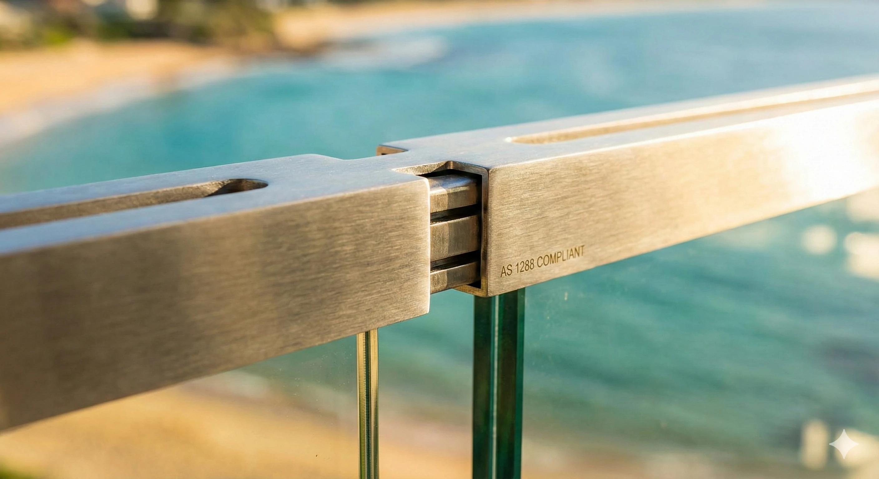 Raccord de rail supérieur interconnecté