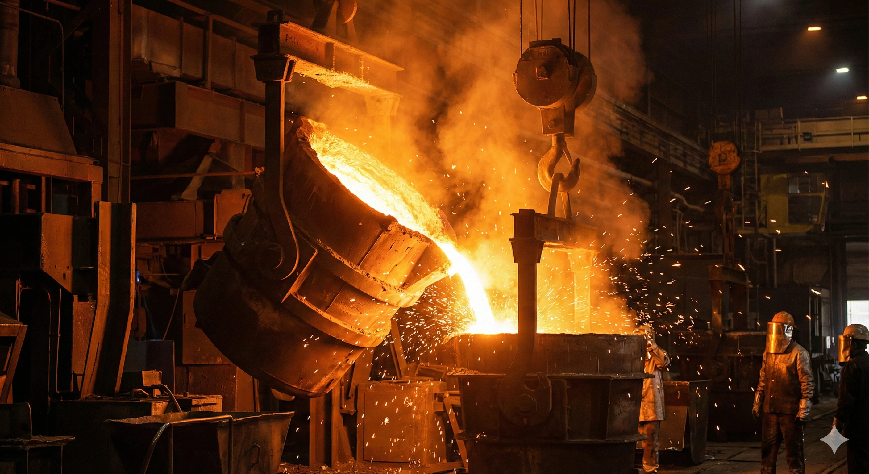 Coulage d'acier inoxydable fondu pour créer des embouts durables pour garde-corps en verre.