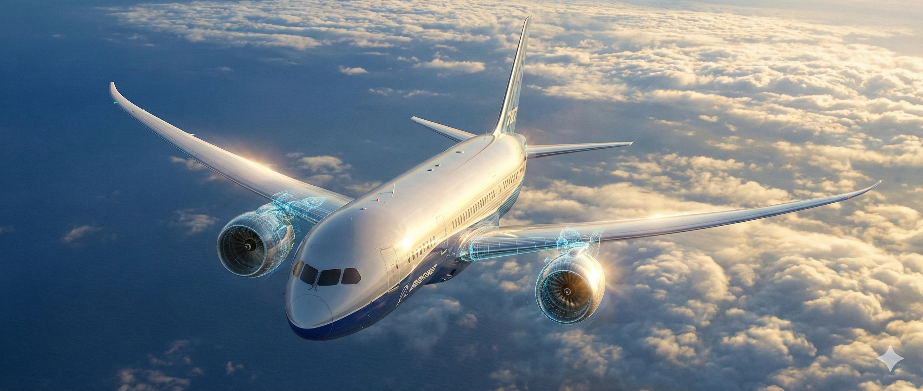 Modern aircraft representing international shipping and high-precision manufacturing standards.