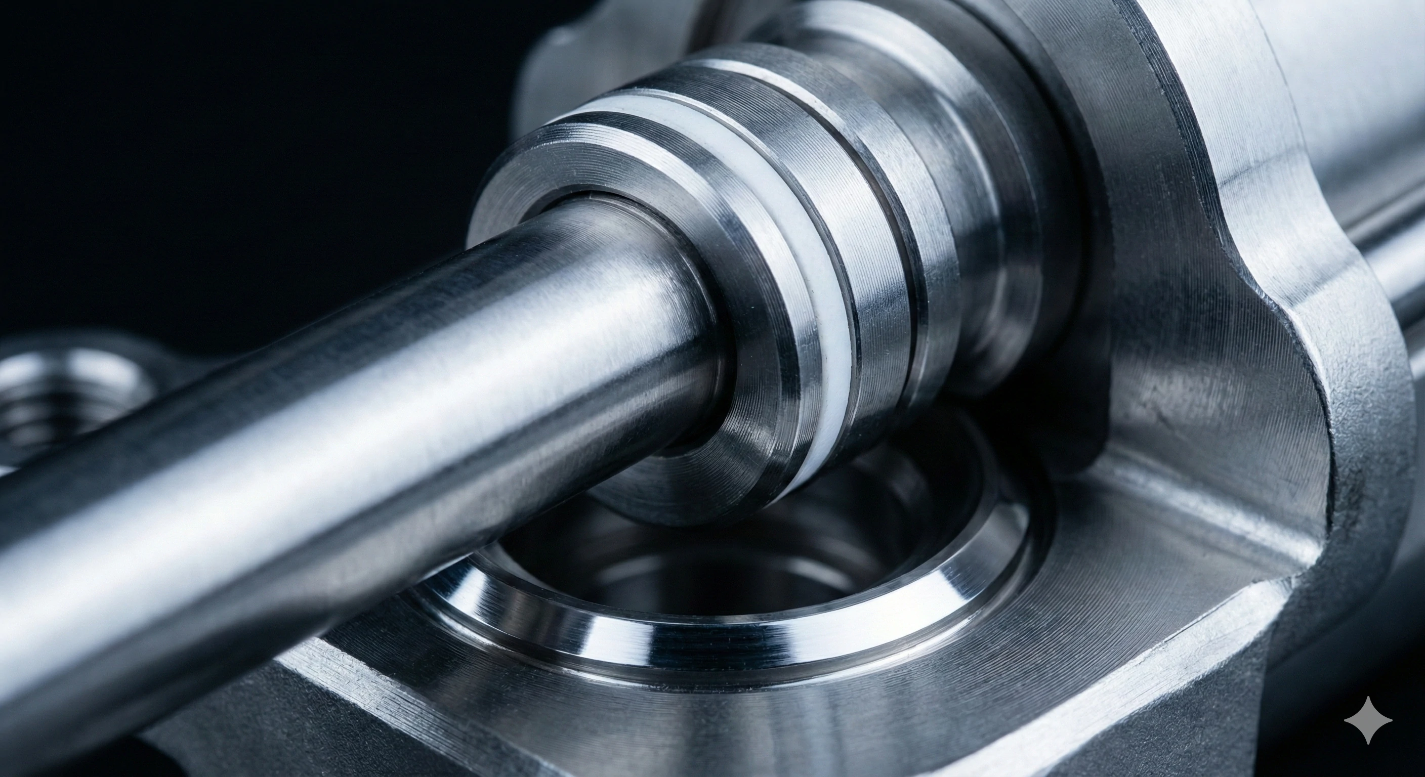 Precision stainless steel hydraulic component showing high-quality machining